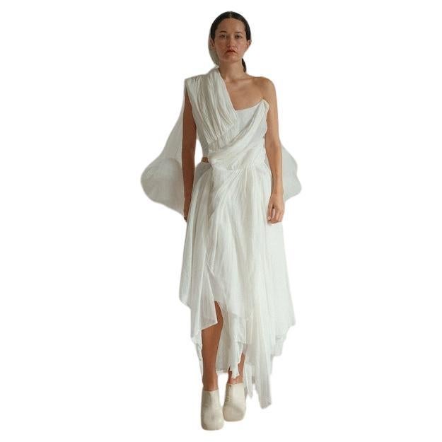 Vivienne Westwood Weißes label Braut-/Korsett-Ehering-/Brautkleid mit Etikett im Angebot