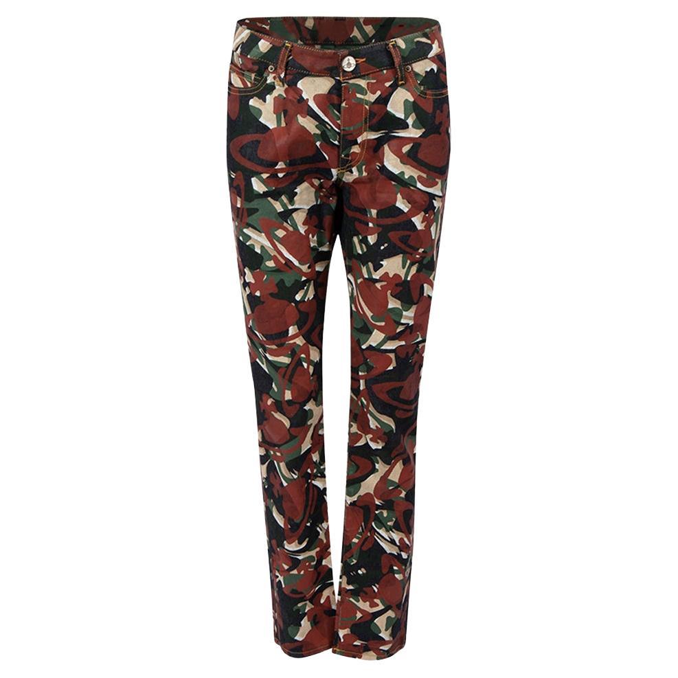 Vivienne Westwood Women
s Vivienne Westwood Anglomania Camouflage Print Trousers