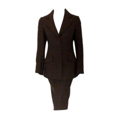 Vintage Vivienne Westwood Wool/Cashmere 2pc Jacket and Skirt, Circa 2000