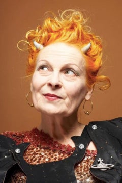 Vivienne Westwood World's End Oxi Silver Orb Horn Tiara