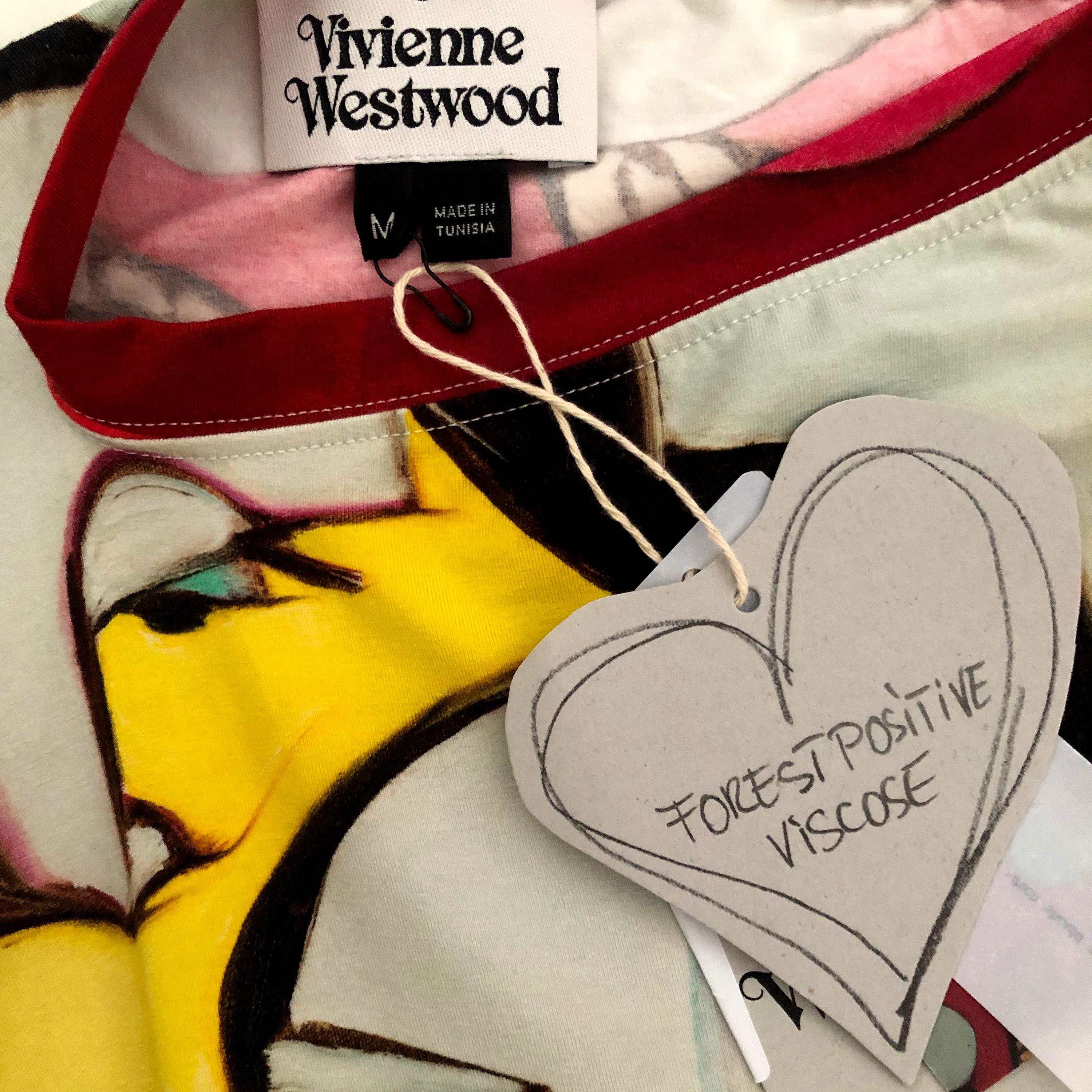 Top Hebo Vivienne Westwood X Chrissie Hynde 'One Fun September' - NEW - Taille M Pour femmes en vente