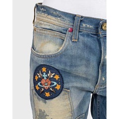 Vivienne Westwood x Lee Embroidered Straight Leg Jeans W31, Italy