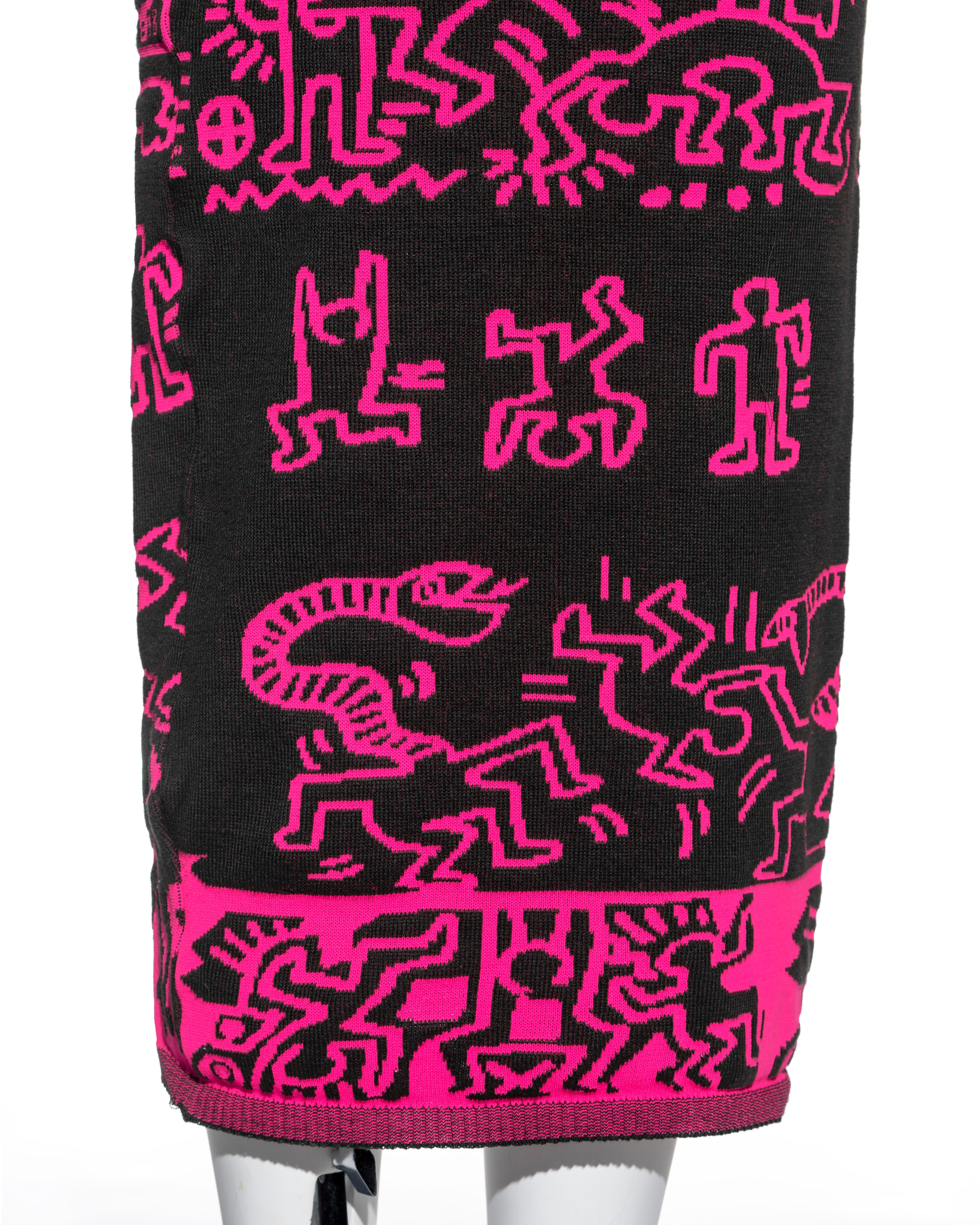 Vivienne Westwood x Malcolm McLaren x Keith Haring 'Witches' skirt suit, fw 1983 For Sale 3