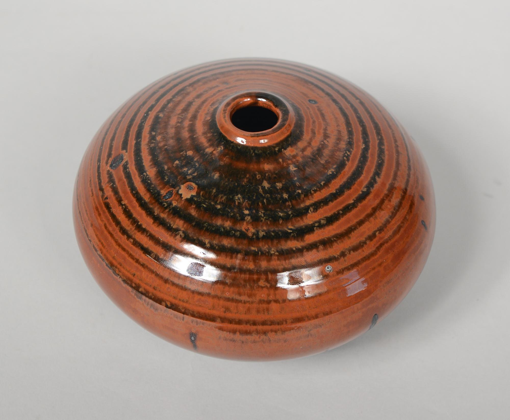 Keramikvase von Vivika und Otto Heino Studio Pottery (20. Jahrhundert) im Angebot