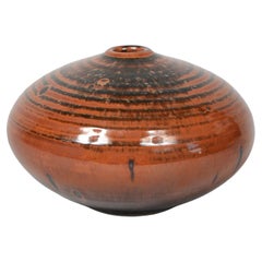 Keramikvase von Vivika und Otto Heino Studio Pottery