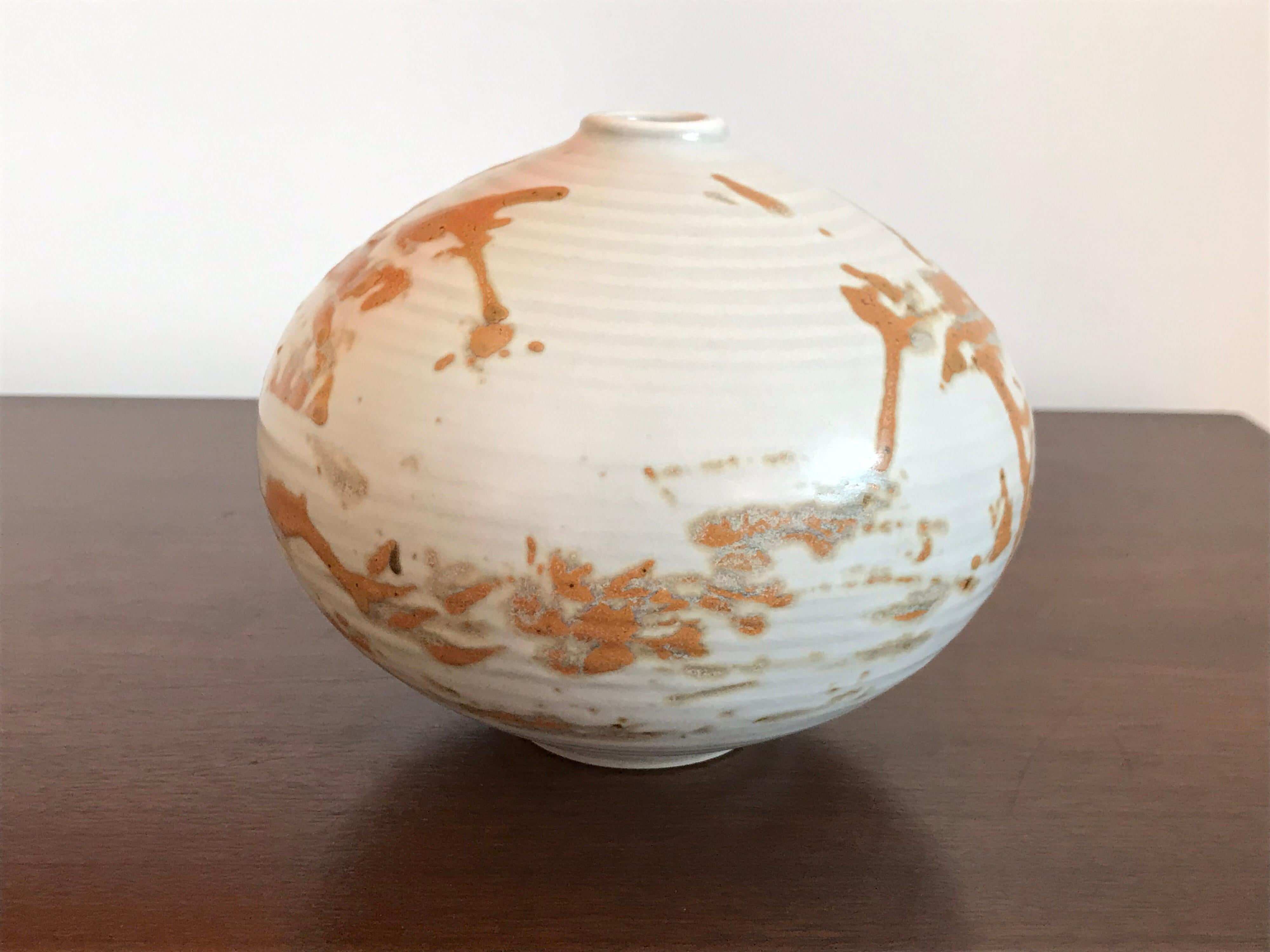 Ceramic Vivika and Otto Heino Studio Pottery Weed Vase