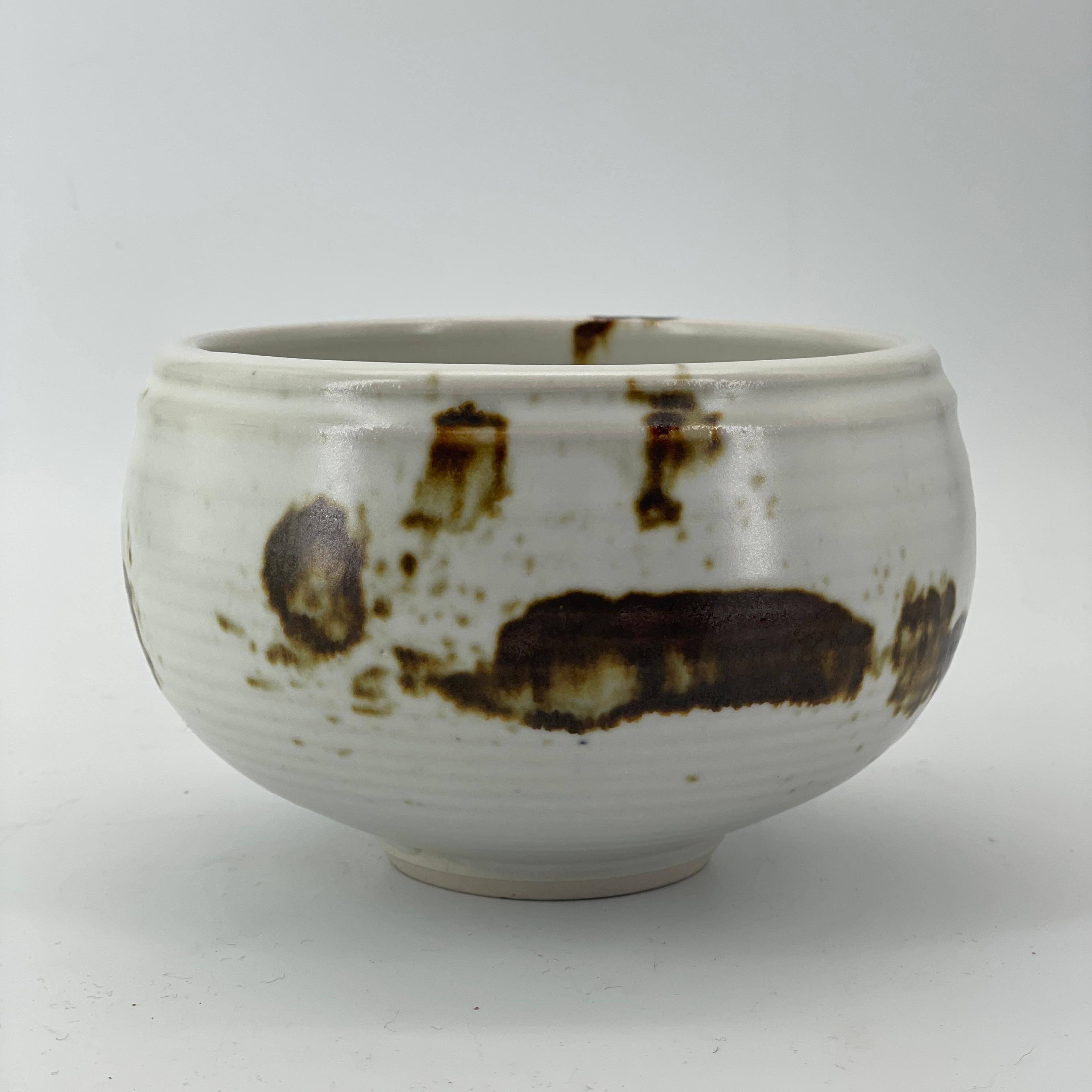 Vaso in ceramica d'arte smaltata Vivika + Otto and Vivika Heino Ceramisti americani del XX secolo MCM In condizioni ottime in vendita a Hyattsville, MD