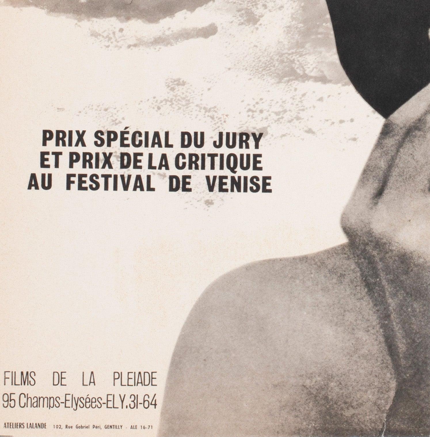 Vivre Sa Vie 1962 French Petite Film Poster, Vaissier For Sale 2