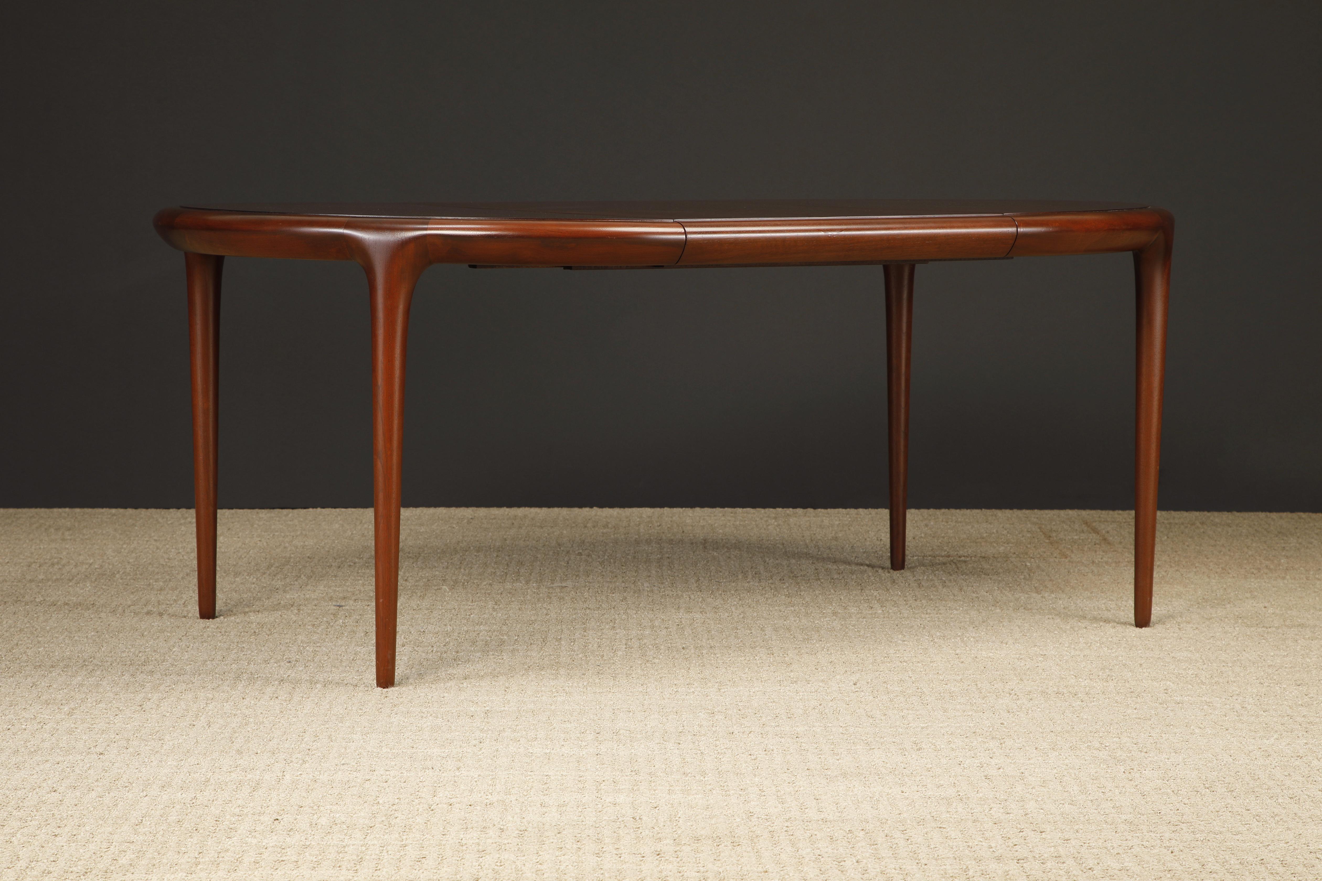 Table de salle à manger VK201 de Vladimir Kagan pour Kagan-Dreyfuss, 1958, signée en vente 3