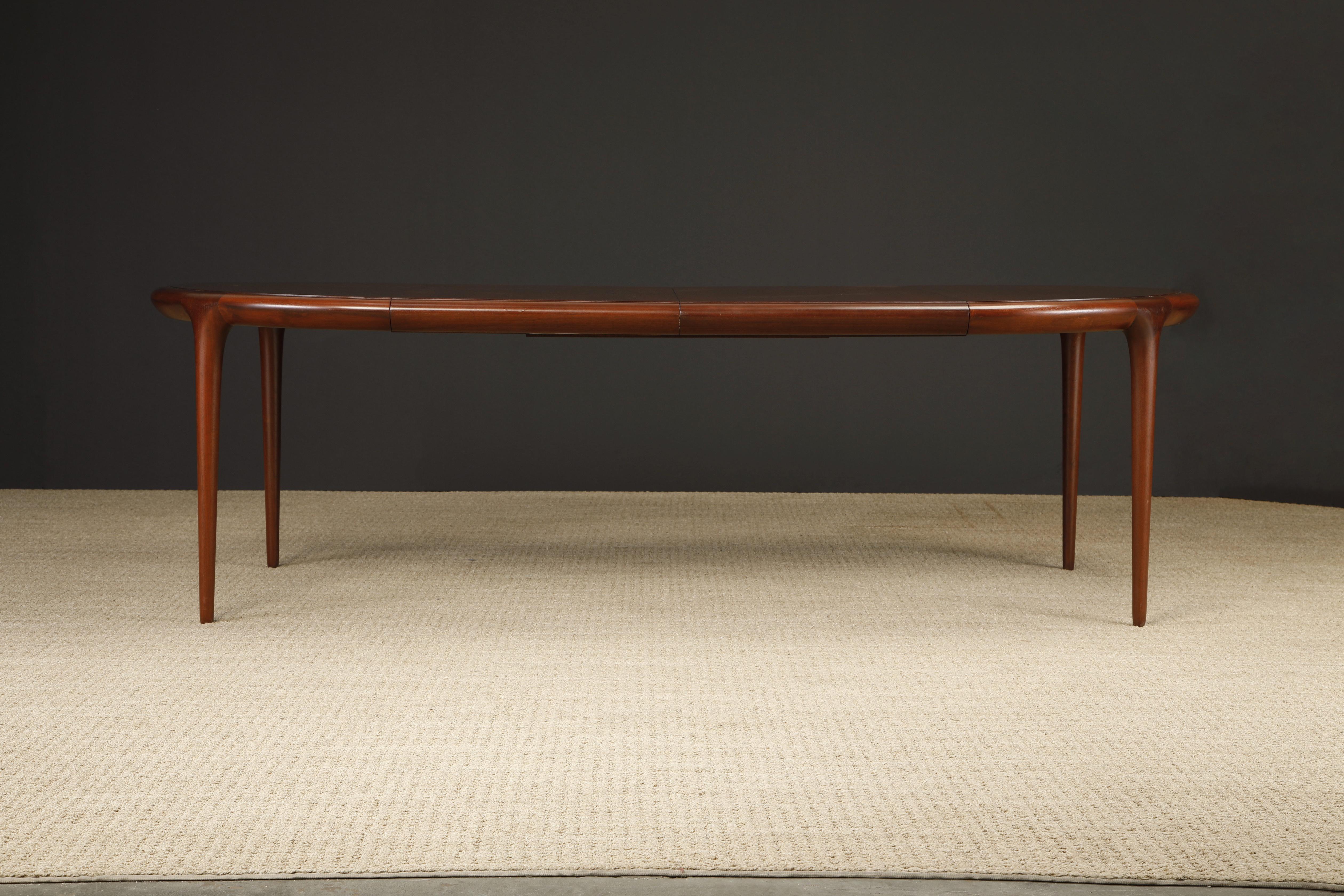 Table de salle à manger VK201 de Vladimir Kagan pour Kagan-Dreyfuss, 1958, signée en vente 9