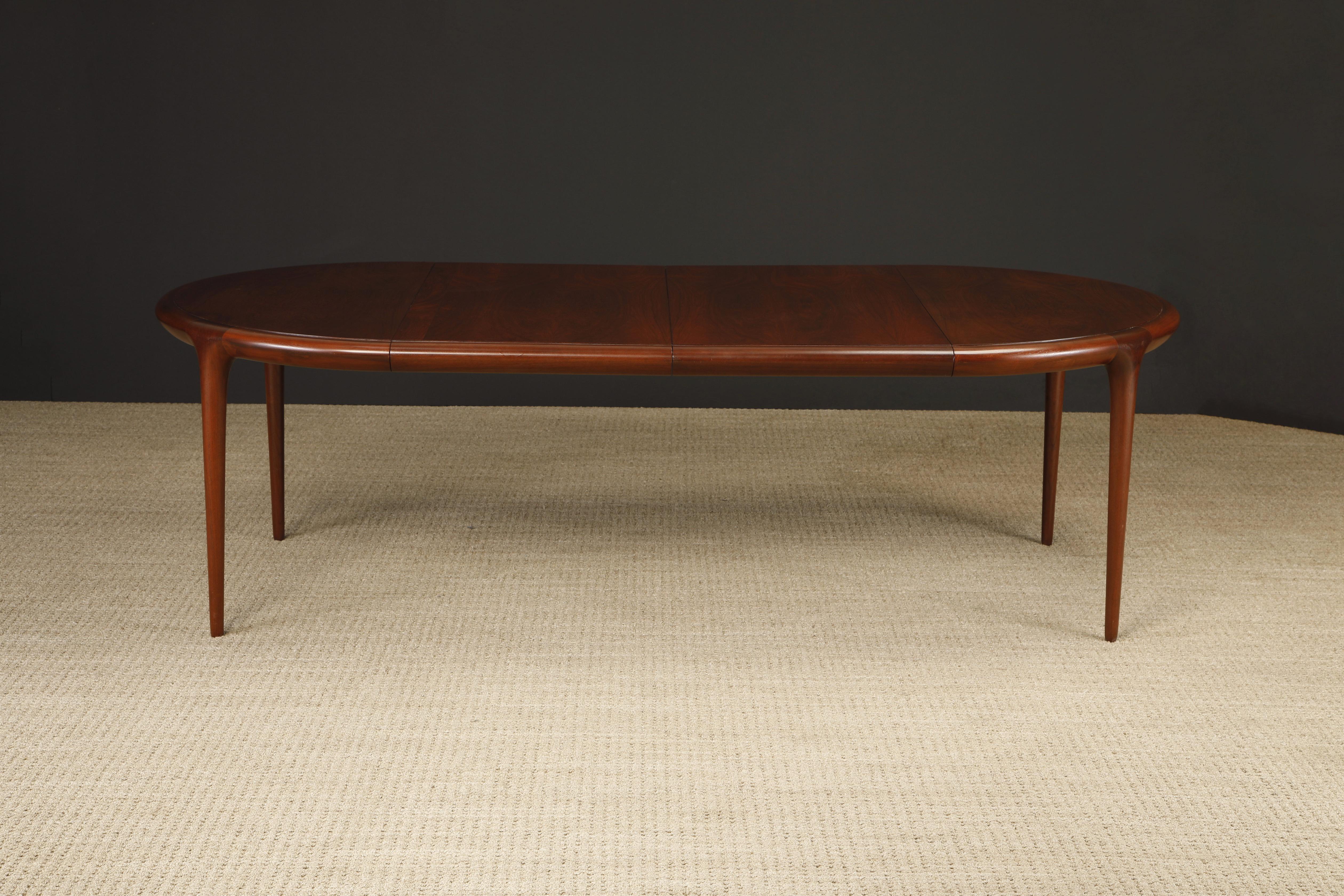 Table de salle à manger VK201 de Vladimir Kagan pour Kagan-Dreyfuss, 1958, signée en vente 10