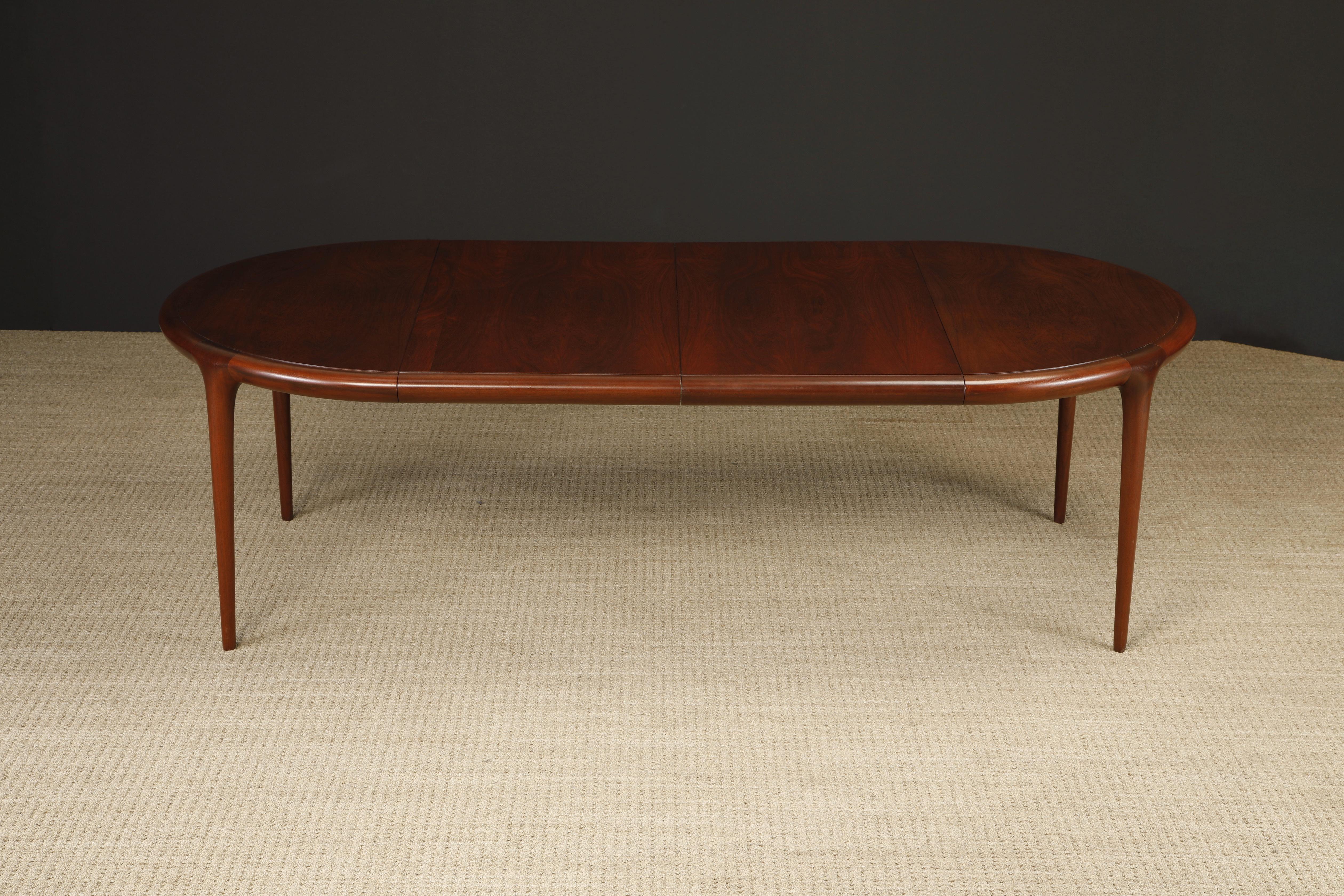 Américain Table de salle à manger VK201 de Vladimir Kagan pour Kagan-Dreyfuss, 1958, signée en vente