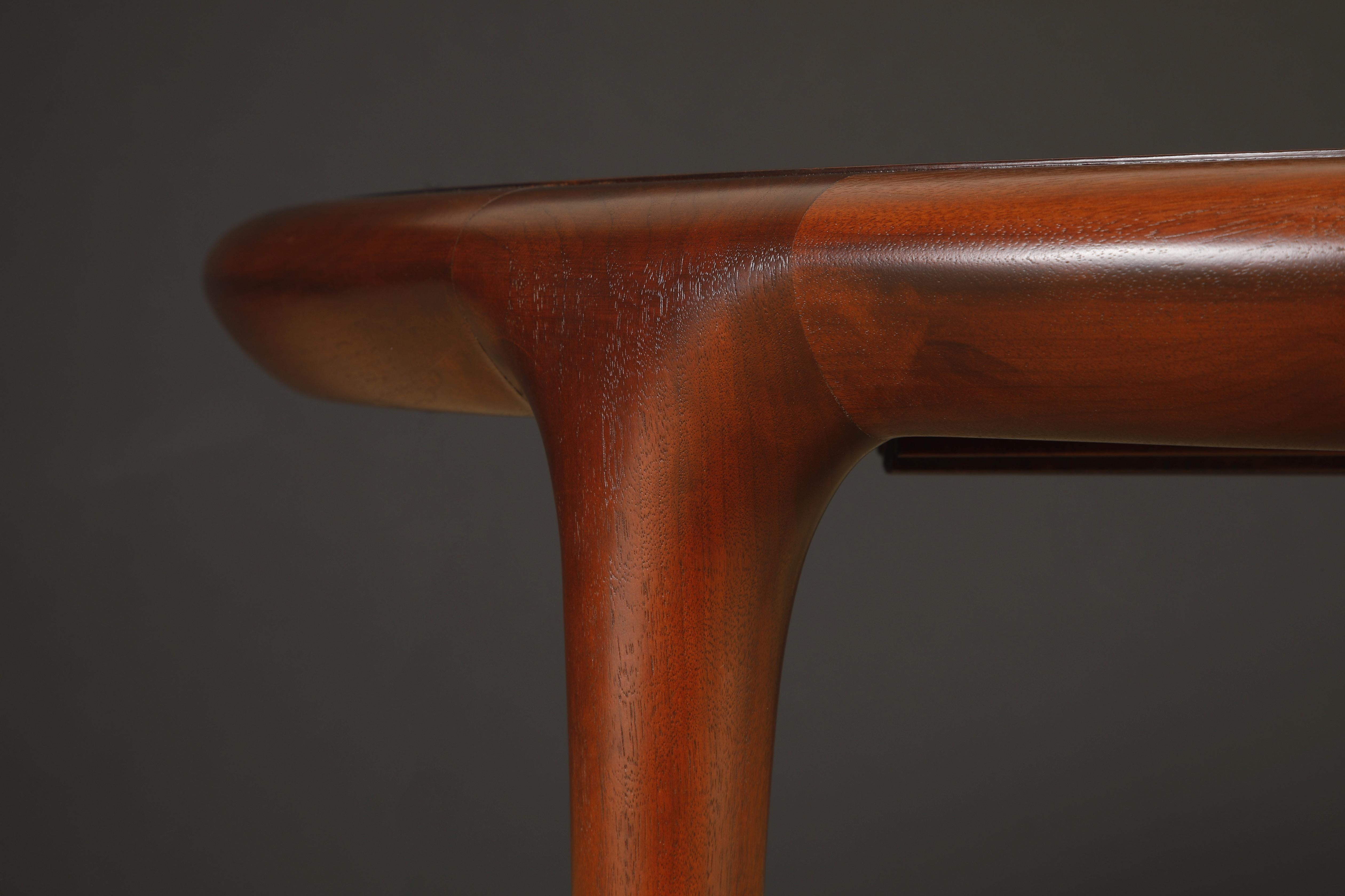 Table de salle à manger VK201 de Vladimir Kagan pour Kagan-Dreyfuss, 1958, signée Bon état - En vente à Los Angeles, CA