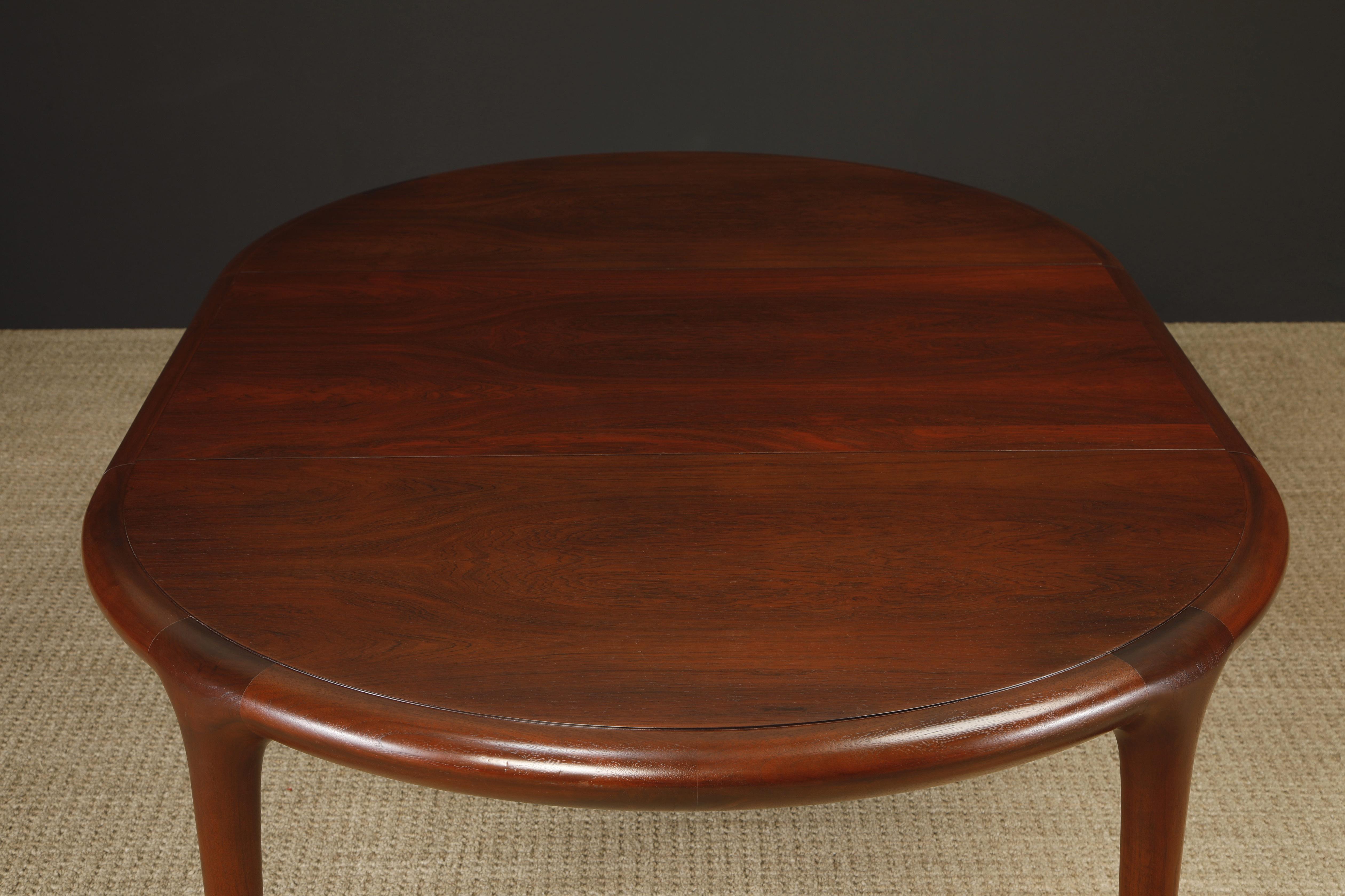 Table de salle à manger VK201 de Vladimir Kagan pour Kagan-Dreyfuss, 1958, signée en vente 1