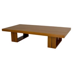 VKG for Brown Saltman "Camel" Convertible Cocktail/Dining Table, Mahogany