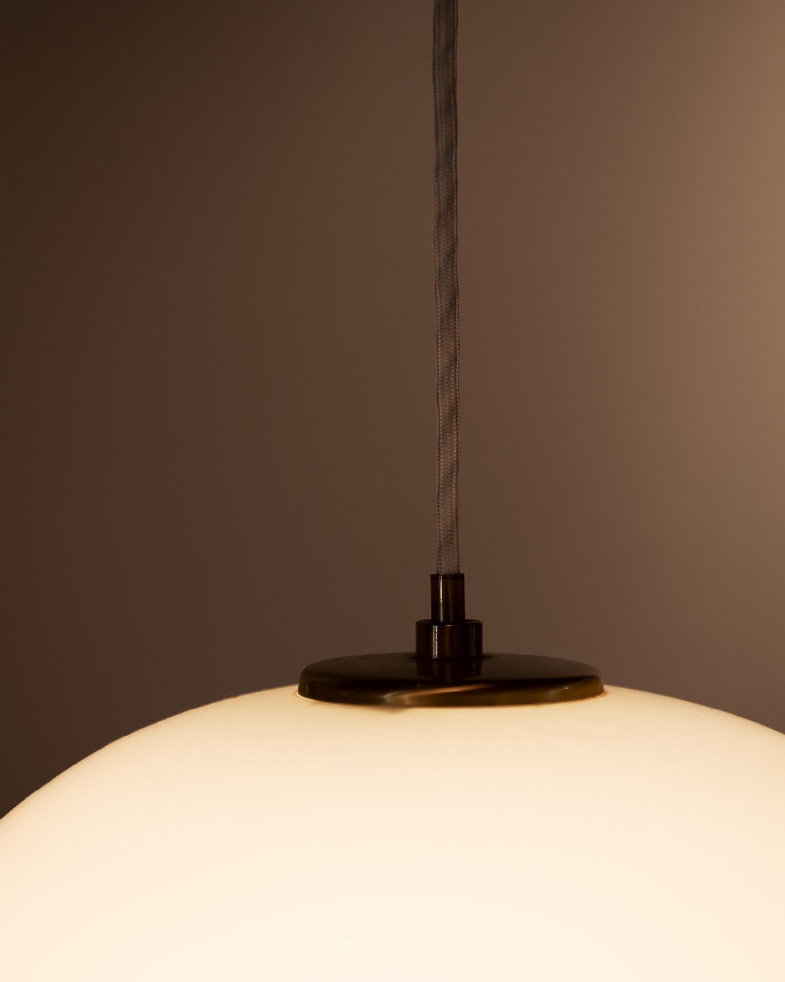 Danish VL45 Radiohus Pendant by Wilhelm Lauritzen for Louis Poulsen, Denmark, 1940s