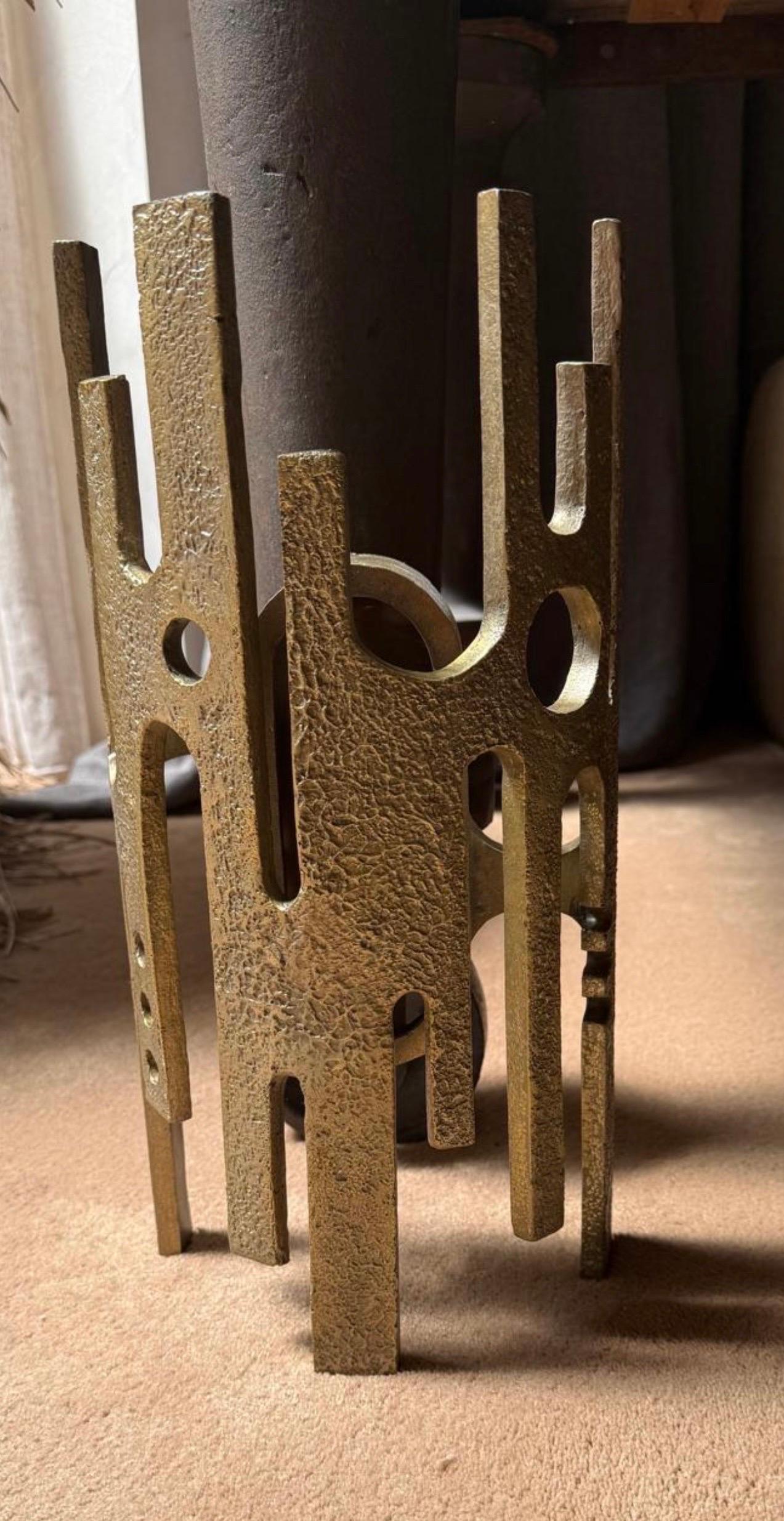 VLAB Brutalista Pareja de apliques con acabado Bronce Edición limitada , 2008 Siglo XXI y contemporáneo en venta