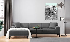 Limited Edition Sublimation Print on Silk - Lilly Flower - Fractal III