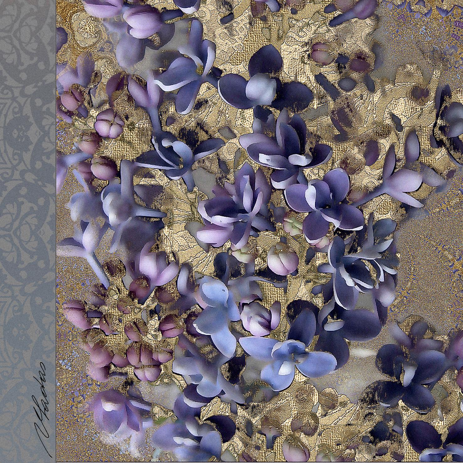 Cette œuvre d'art contemporaine, réalisée par sublimation, offre un transfert exquis d'images vives sur la soie grâce à des encres de sublimation à base d'eau, respectueuses de l'environnement. 

Sa technique hybride combine la photographie, le