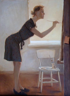 Painter. 2011, oil on canvas, 80x60 cm 