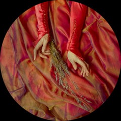 "Hands with Lavender" D39" inch Ed. 1/3 by VLADIMIR CLAVIJO-TELEPNEV 