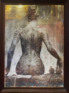 "Tatoue" eglomise de la famosa Serie "Sensualidad" de Vladimir Clavijo