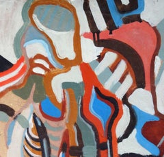 Dos. 1990. Cartón, témpera, 56x47 cm