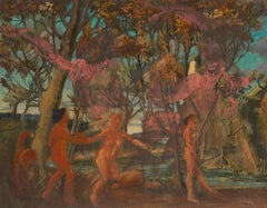 Senza titolo. 1990. Cartone, tempera. 50,5x39,8 cm