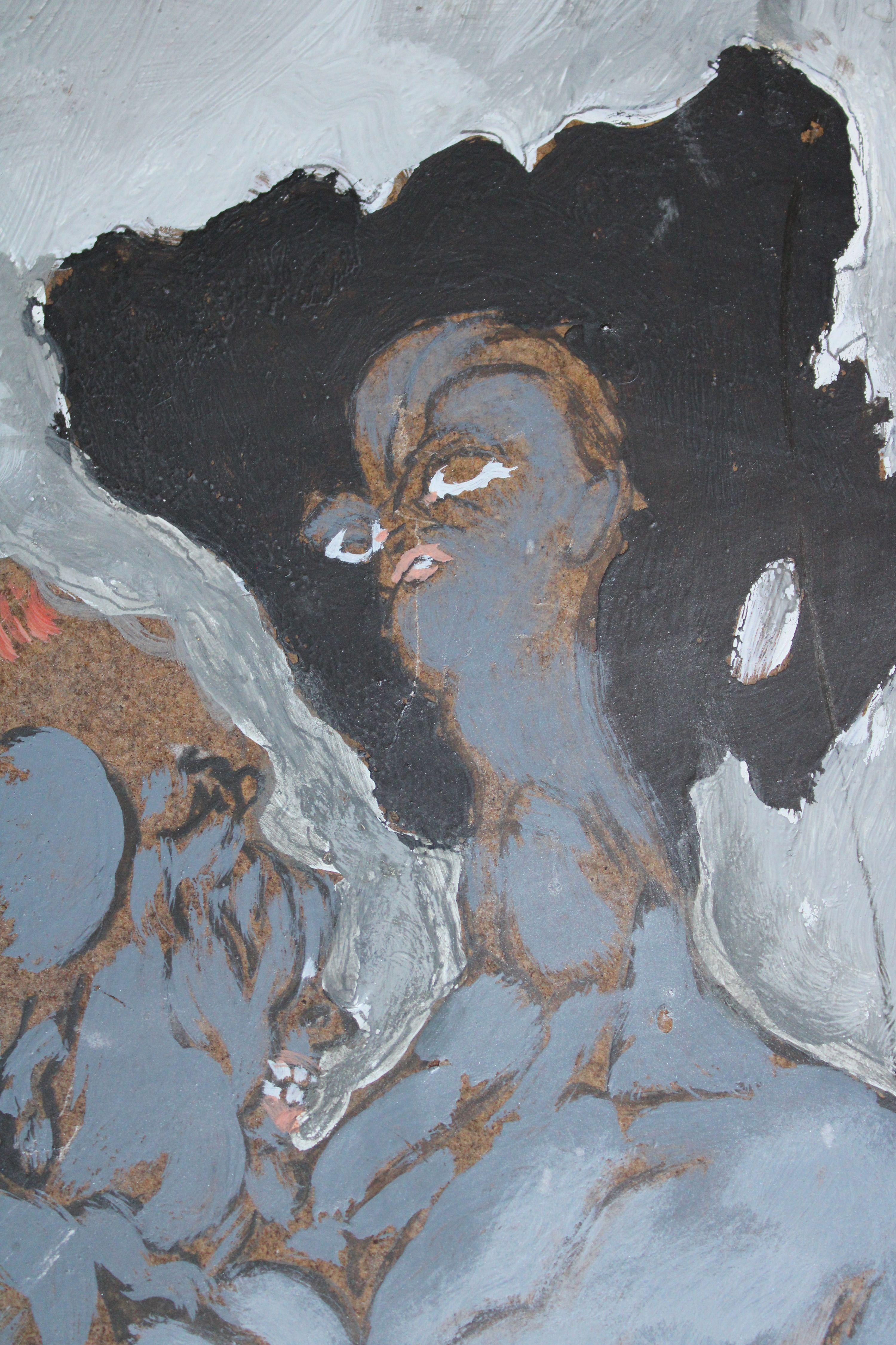 Zemfira untreu (Abstrakt), Painting, von Vladimir Glushenkov 
