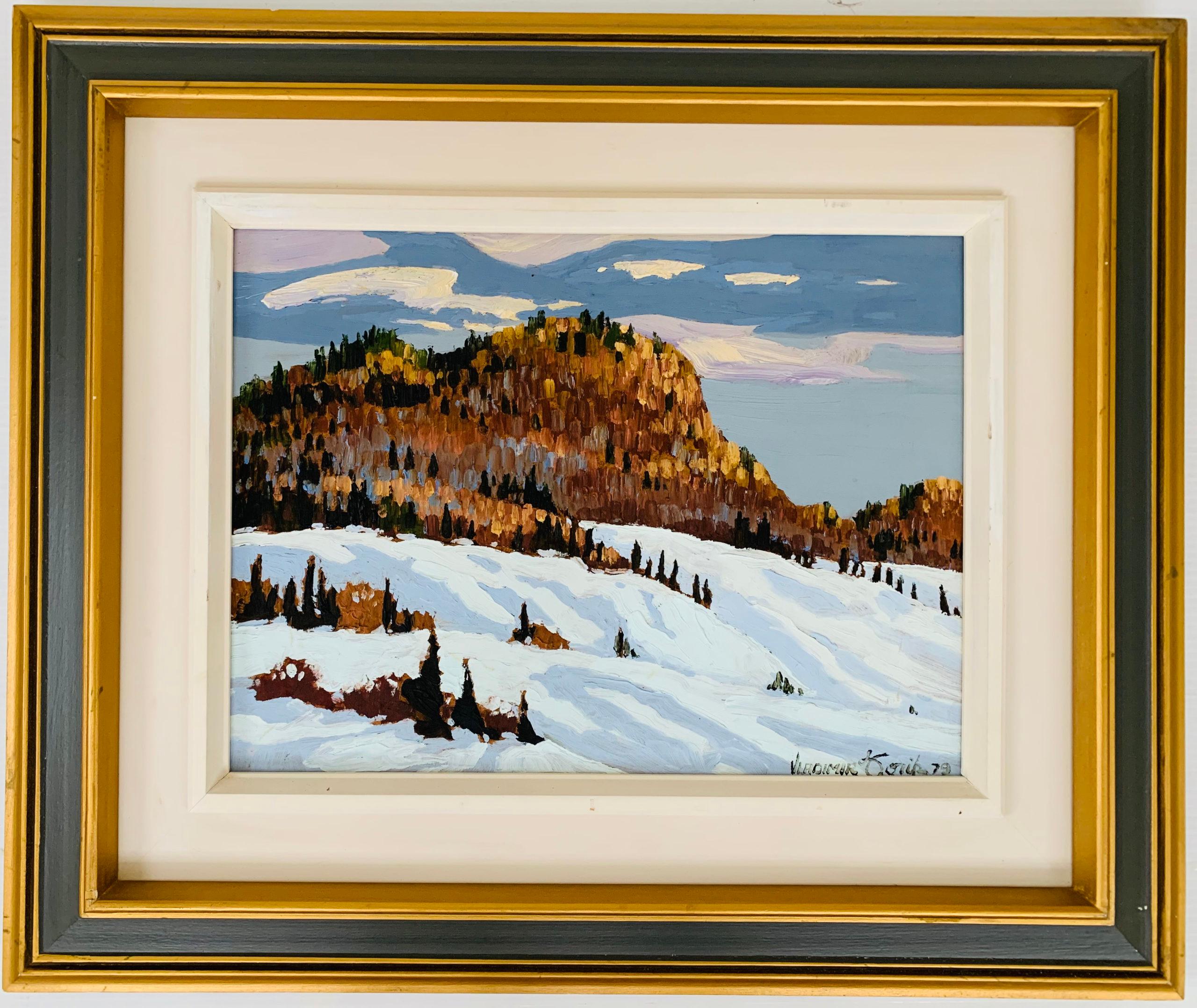 Québec - Painting de Vladimir Horik