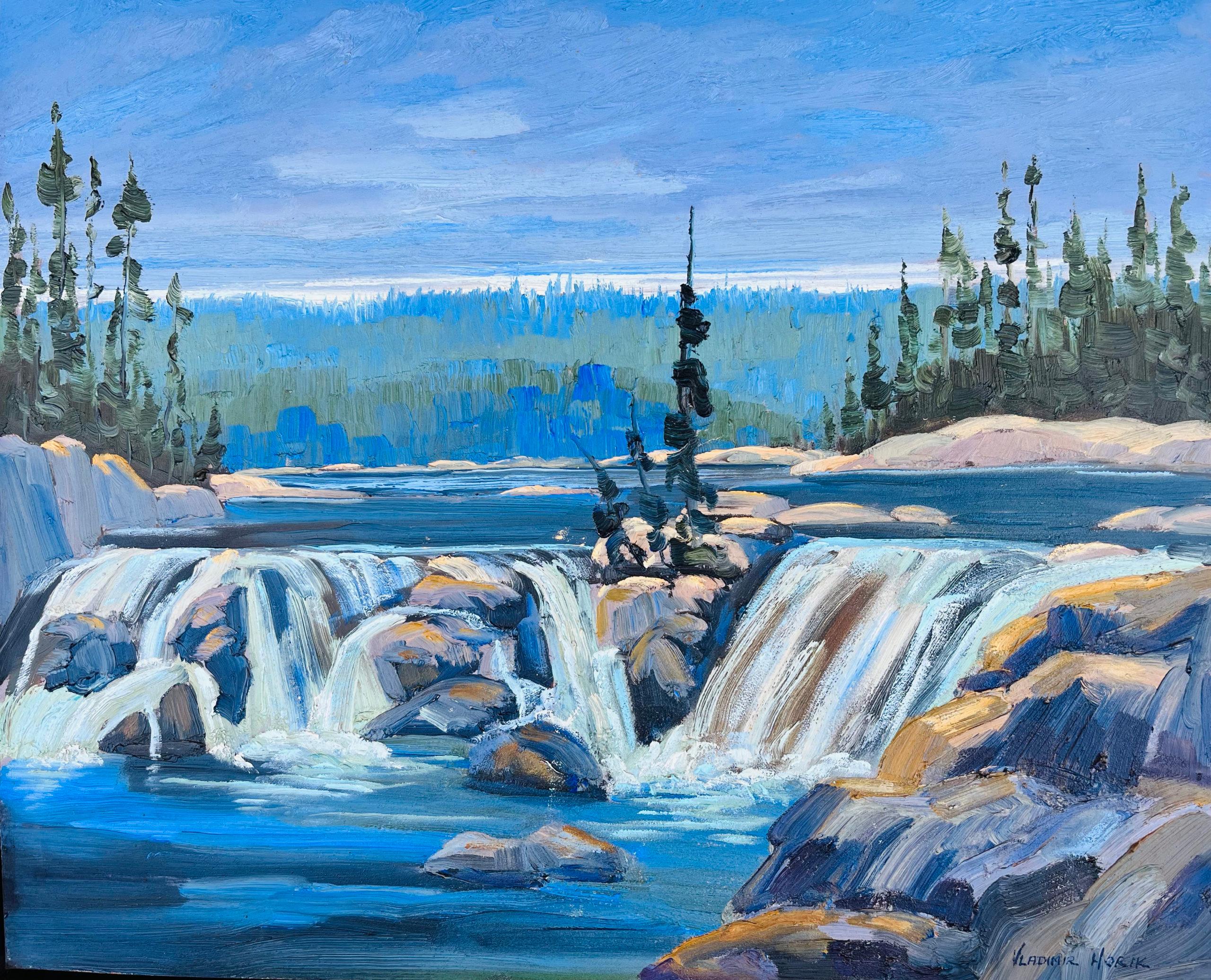 Vladimir Horik Landscape Painting - Riviere