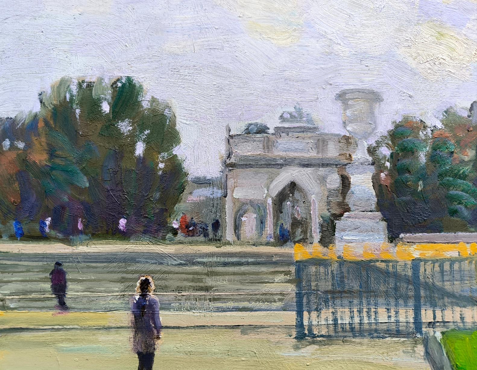 Nel parco delle Tuileries. in vendita 1