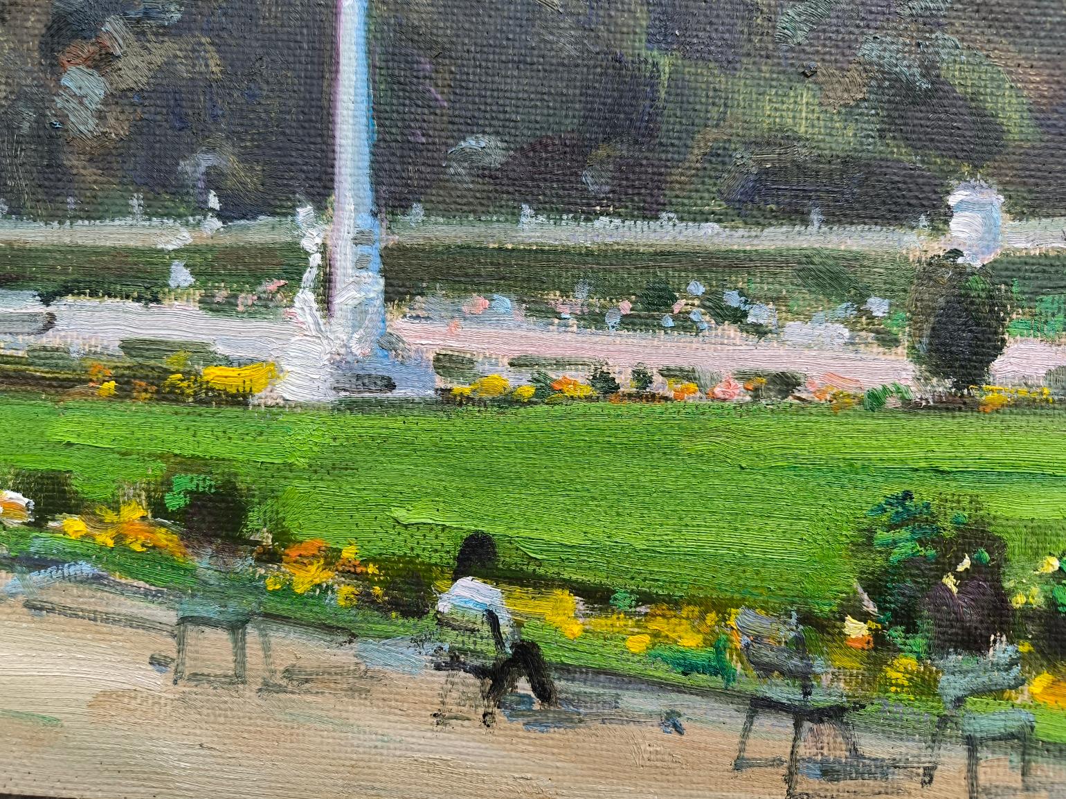 Giardini di Lussemburgo. Parigi. - Painting di Vladimir Ilibayev 