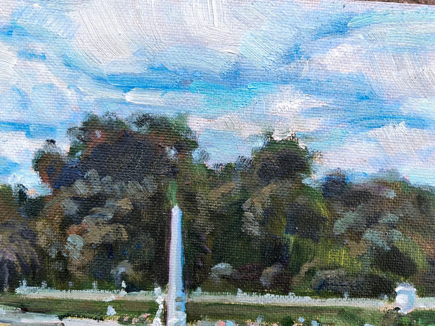 Giardini di Lussemburgo. Parigi. - Painting Realismo di Vladimir Ilibayev 