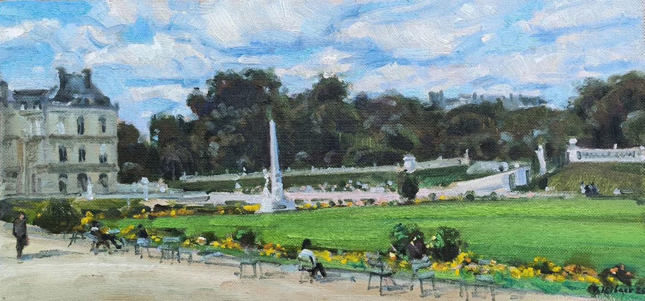 Luxemburgische Gärten. Paris.
