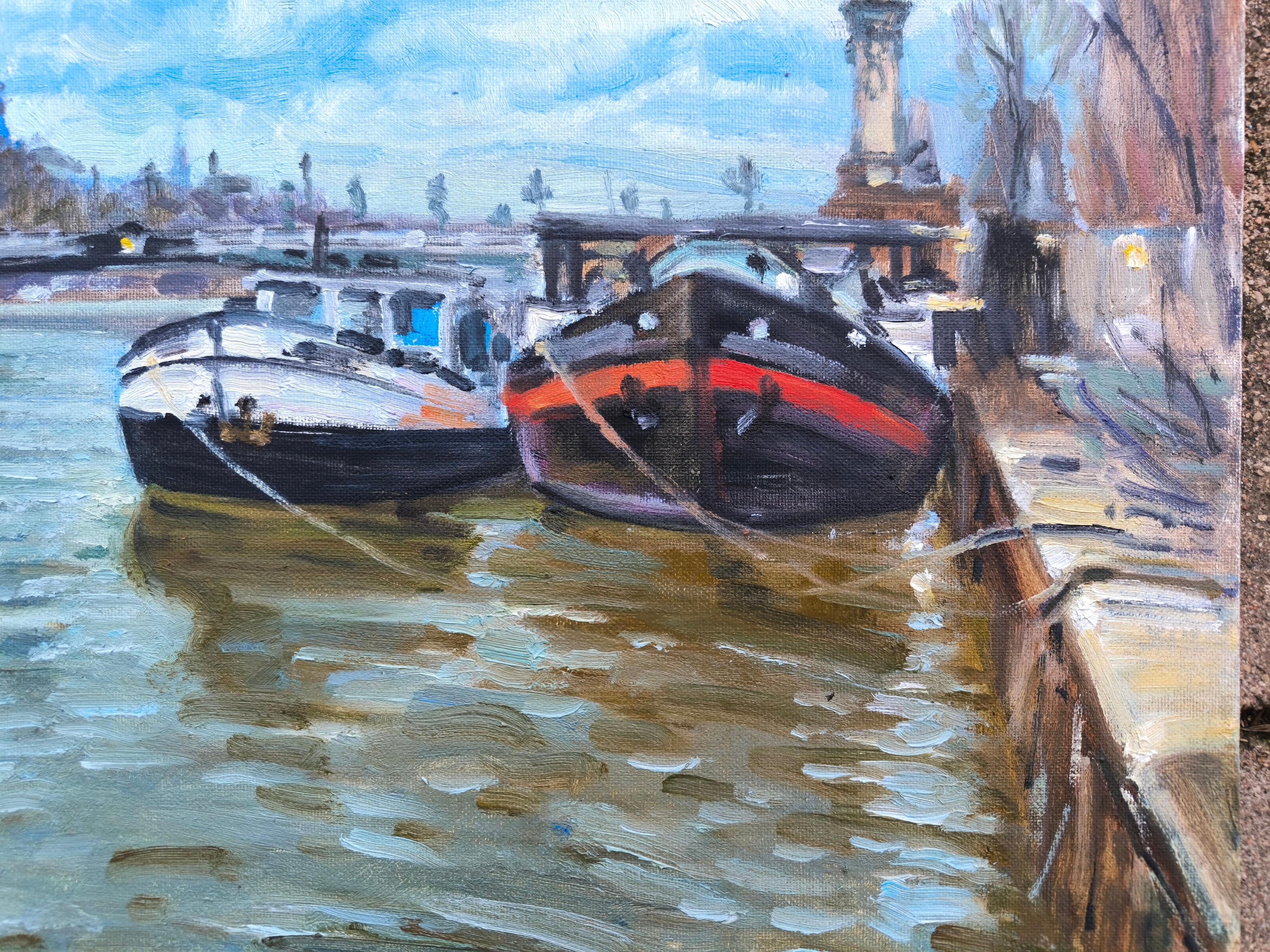 Cerca del Puente Alejandro.  lienzo/cartón/óleo, 50 x 61 cm, 2025 en venta 1