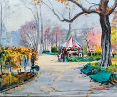 Park in Paris.