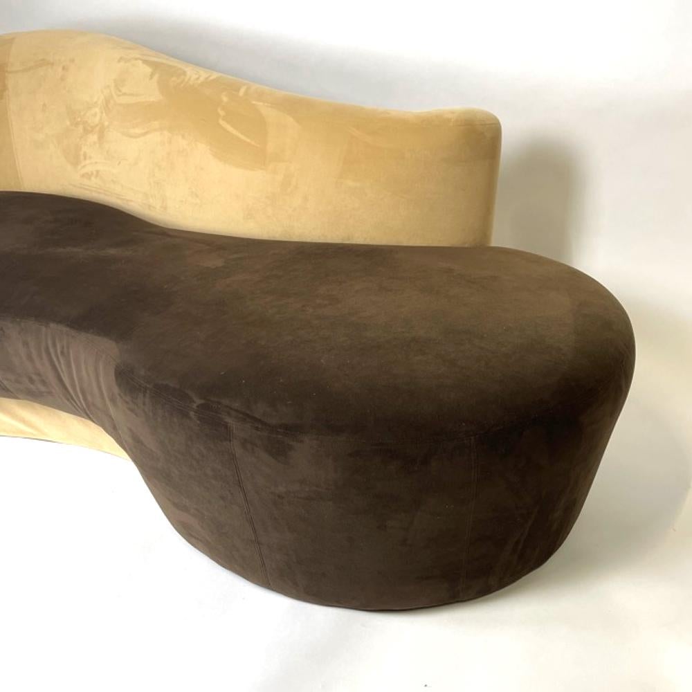Organic Curved Modern Serpentine Sofa for Weiman / Preview manner of Kagan 1