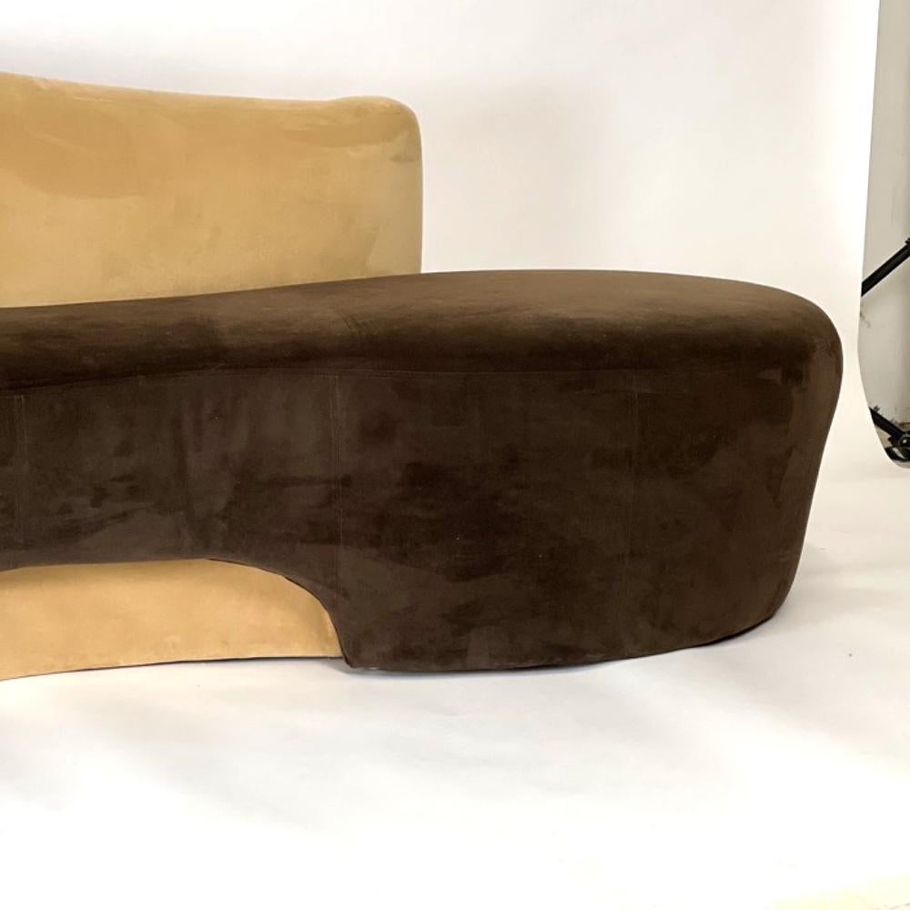 Organic Curved Modern Serpentine Sofa for Weiman / Preview manner of Kagan 2