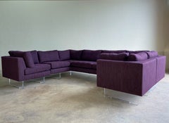 Vladimir Kagan, maßgefertigtes Sofa mit Lucite-Sockel, zertifiziert