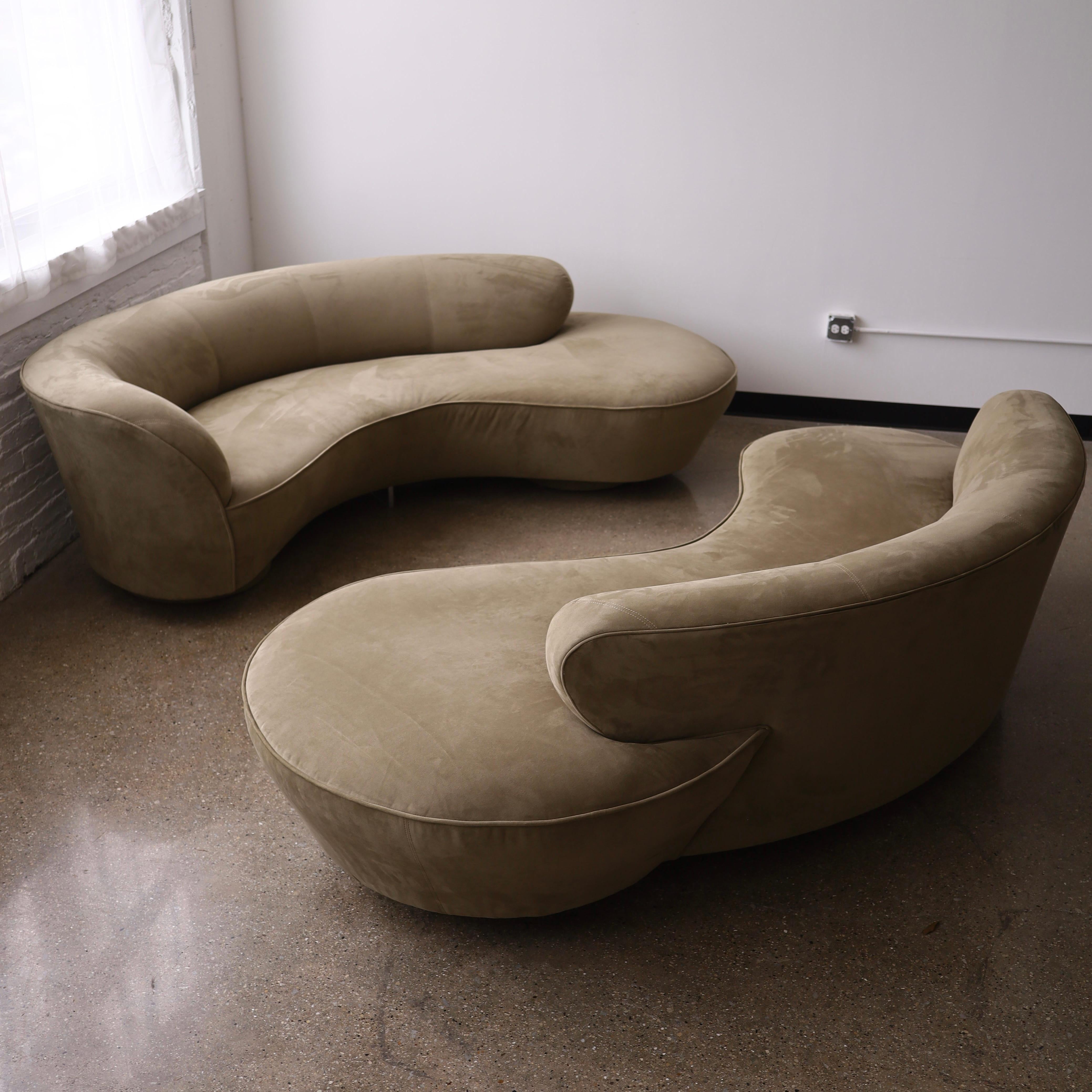 Canapé Vladimir Kagan n°4891-J pour Directional en vente 1