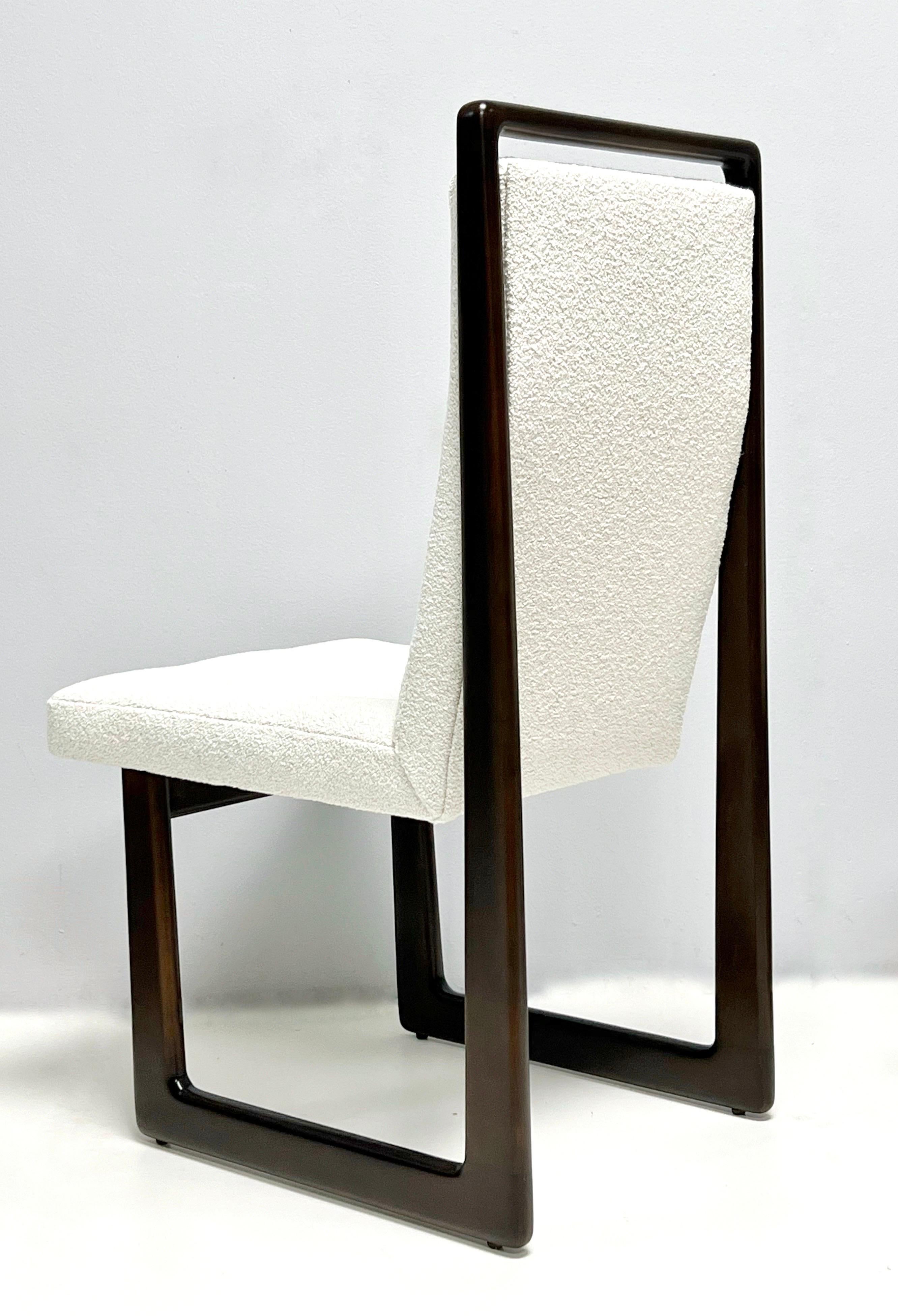 Vladimir Kagan 6 Sculptural Cubist Dining Chairs For Sale 3