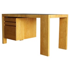 Vladimir Kagan Ash Wood Desk, circa 1975