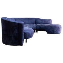 Vladimir Kagan Attributed Lucite Leg Sectional for Weiman