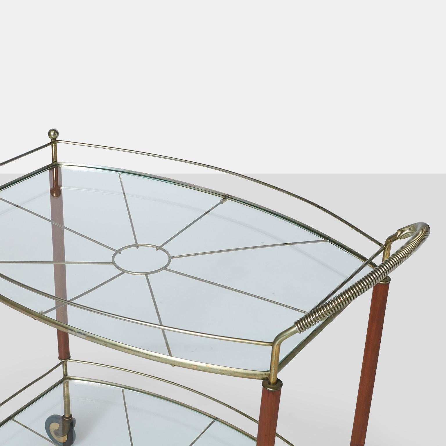 Mid-20th Century Vladimir Kagan Bar Cart For Sale