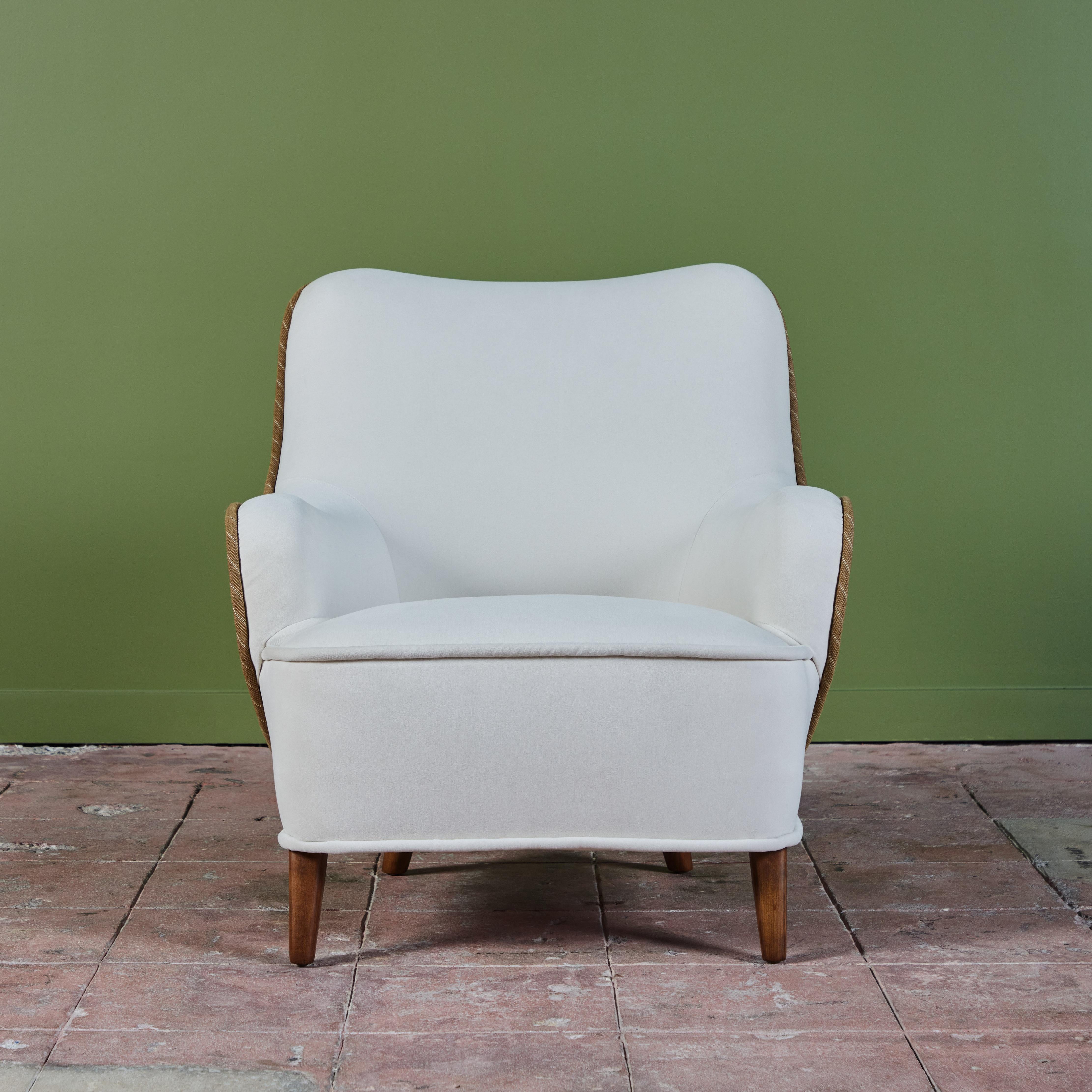 American Vladimir Kagan 'Barrel Back' Lounge Chair