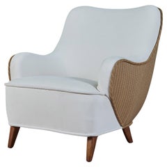 Vintage Vladimir Kagan 'Barrel Back' Lounge Chair