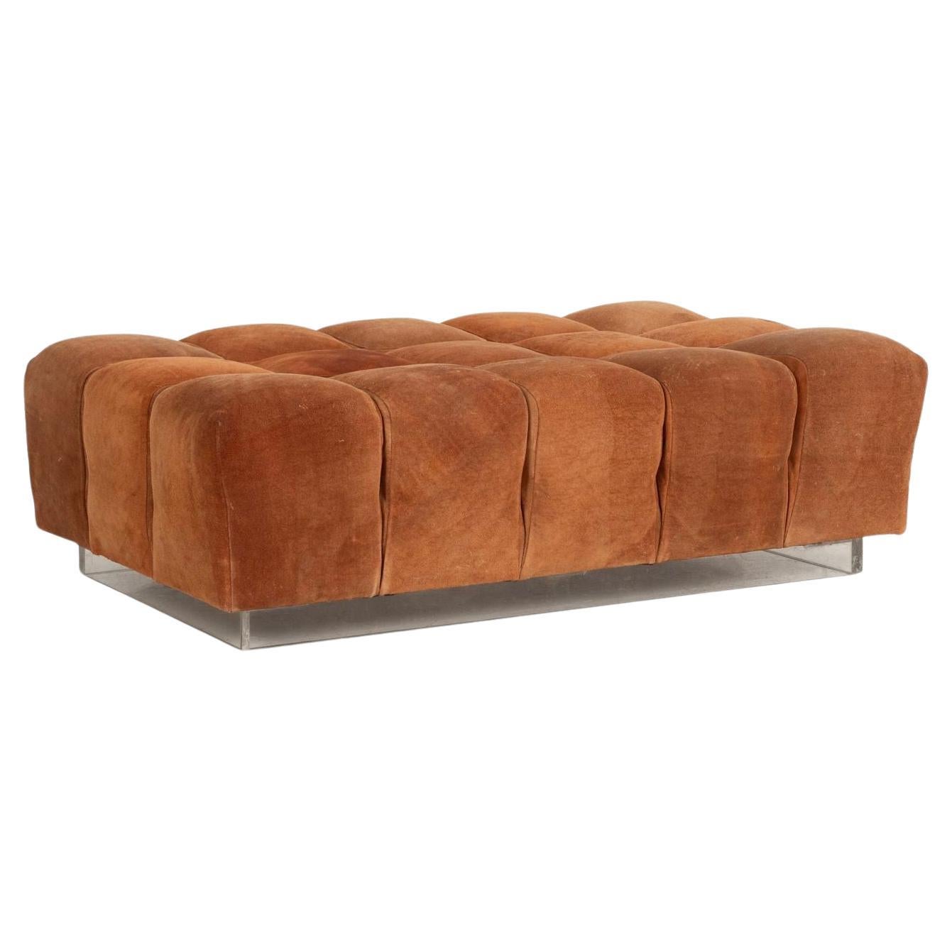 Vladimir Kagan Bench, from Kagan's Park Avenue Apartment For Sale