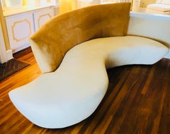 Vladimir Kagan Bilbao Sofas, a Pair