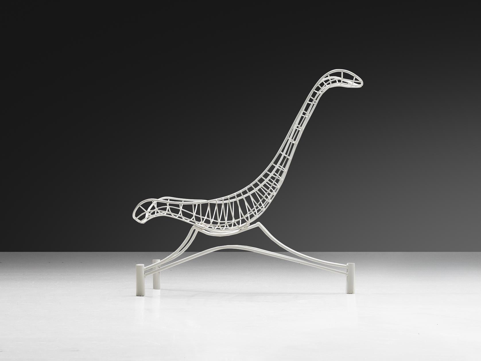 American Vladimir Kagan 'Capricorn' Lounge Chair For Sale